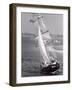 The Black Pearl Sailing Off of Martha's Vineyard-Alfred Eisenstaedt-Framed Photographic Print