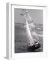 The Black Pearl Sailing Off of Martha's Vineyard-Alfred Eisenstaedt-Framed Photographic Print