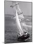 The Black Pearl Sailing Off of Martha's Vineyard-Alfred Eisenstaedt-Mounted Photographic Print