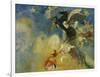The Black Pegasus, 1909-1910-Odilon Redon-Framed Giclee Print