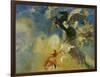 The Black Pegasus, 1909-1910-Odilon Redon-Framed Giclee Print