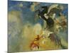 The Black Pegasus, 1909-1910-Odilon Redon-Mounted Giclee Print