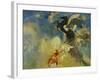 The Black Pegasus, 1909-1910-Odilon Redon-Framed Giclee Print