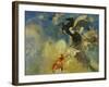 The Black Pegasus, 1909-1910-Odilon Redon-Framed Giclee Print