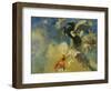 The Black Pegasus, 1909-1910-Odilon Redon-Framed Giclee Print