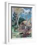 The Black Pigs by Paul Gauguin-Paul Gauguin-Framed Giclee Print