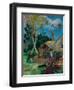 The Black Pigs-Paul Gauguin-Framed Giclee Print