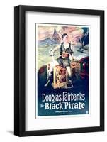 The Black Pirate - Movie Poster Reproduction-null-Framed Photo