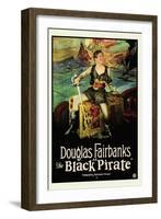 The Black Pirate-null-Framed Art Print