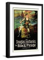 The Black Pirate-null-Framed Art Print