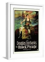 The Black Pirate-null-Framed Art Print