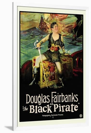 The Black Pirate-null-Framed Art Print