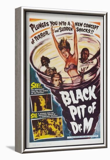 The Black Pit of Dr. M, (aka 'Misterios De Ultratumba'; 'Mysteries From Beyond the Grave'), 1959-null-Framed Photo
