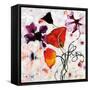 The Black Poppy-Shirley Novak-Framed Stretched Canvas