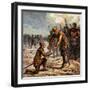 The Black Prince at Crecy, 1346-null-Framed Giclee Print