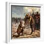 The Black Prince at Crecy, 1346-null-Framed Giclee Print
