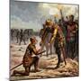 The Black Prince at Crecy, 1346-null-Mounted Giclee Print