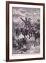 The Black Prince at the Battle of Crecy Ad 1346-Walter Paget-Framed Giclee Print