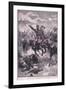 The Black Prince at the Battle of Crecy Ad 1346-Walter Paget-Framed Giclee Print