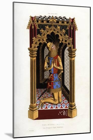 The Black Prince, C1355-Henry Shaw-Mounted Giclee Print