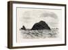 The Black Rock, Off the Coast of Mayo, 1860-null-Framed Giclee Print