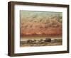 The Black Rocks at Trouville, 1865- 66-Gustave Courbet-Framed Giclee Print
