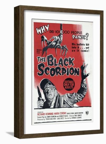 The Black Scorpion, 1957, Directed by Edward Ludwig-null-Framed Giclee Print