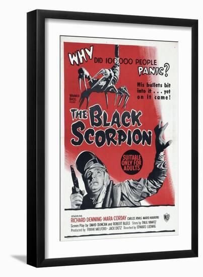 The Black Scorpion, 1957, Directed by Edward Ludwig-null-Framed Giclee Print