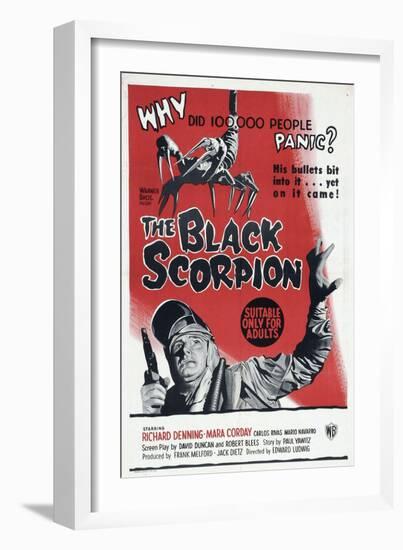 The Black Scorpion, 1957, Directed by Edward Ludwig-null-Framed Giclee Print