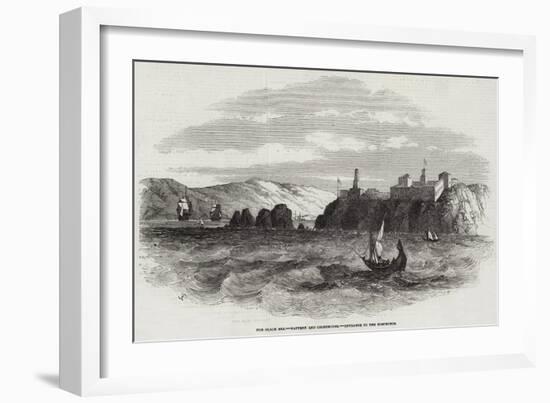 The Black Sea, Battery and Lighthouse, Entrance to the Bosphorus-Samuel Read-Framed Giclee Print