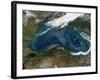 The Black Sea in Eastern Russia is Experiencing an Ongoing Phytoplankton Bloom-Stocktrek Images-Framed Photographic Print