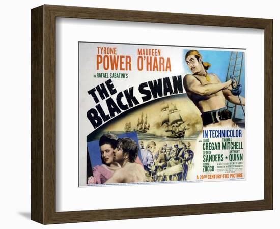 The Black Swan, 1942-null-Framed Art Print