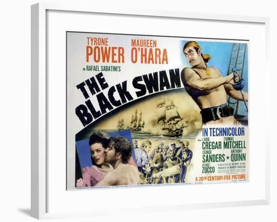 The Black Swan, 1942-null-Framed Art Print