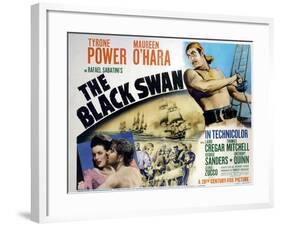 The Black Swan, 1942-null-Framed Art Print