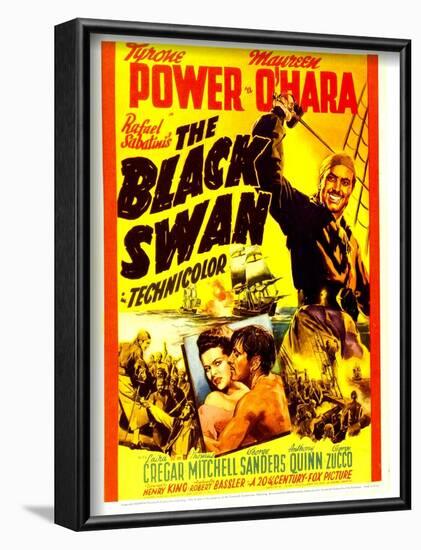 The Black Swan, 1942-null-Framed Art Print