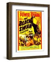 The Black Swan, 1942-null-Framed Art Print