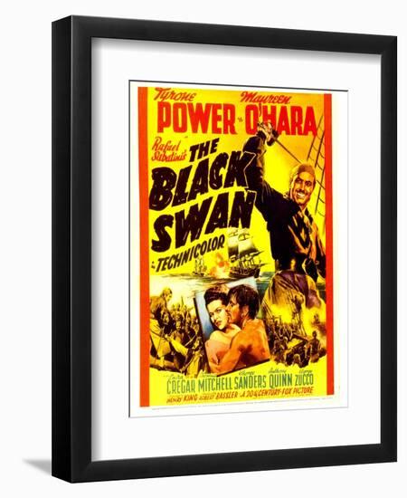 The Black Swan, 1942-null-Framed Art Print