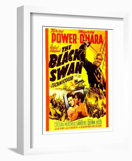 The Black Swan, 1942-null-Framed Art Print