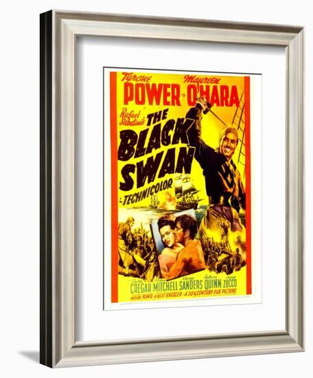 The Black Swan, 1942-null-Framed Art Print