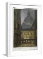 The Black Swan Tavern in Carter Lane, City of London, 1870-JT Wilson-Framed Giclee Print