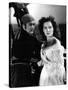 THE BLACK SWANN, 1942 directed by HENRY KING Tyrone Power and Maureen O'Hara (b/w photo)-null-Stretched Canvas