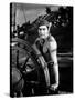 THE BLACK SWANN, 1942 directed by HENRY KING Tyrone Power (b/w photo)-null-Stretched Canvas