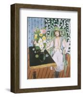 The Black Table-Henri Matisse-Framed Art Print