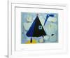 The Black Tent-Willi Baumeister-Framed Art Print