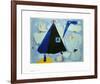 The Black Tent-Willi Baumeister-Framed Art Print