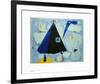 The Black Tent-Willi Baumeister-Framed Art Print