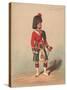 The Black Watch, Royal Highlanders, Officer, Review Order-null-Stretched Canvas