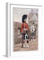 The Black Watch Royal Highlanders-Richard Caton Woodville-Framed Art Print