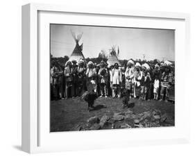 The Blackfeet Indains-null-Framed Photographic Print