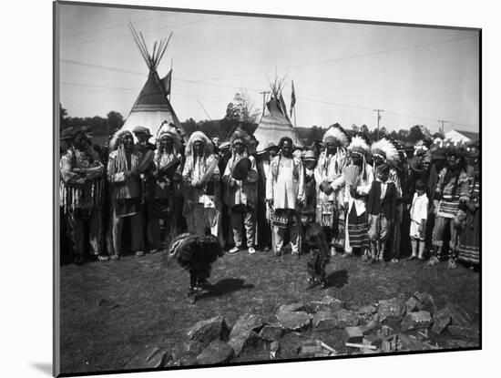 The Blackfeet Indains-null-Mounted Photographic Print